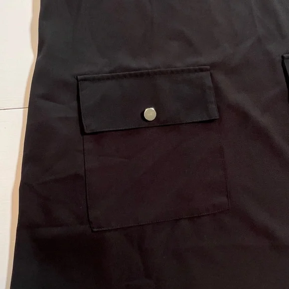 New York & Company Black Tunic MIDI Dress Medium - Picture 5 of 11